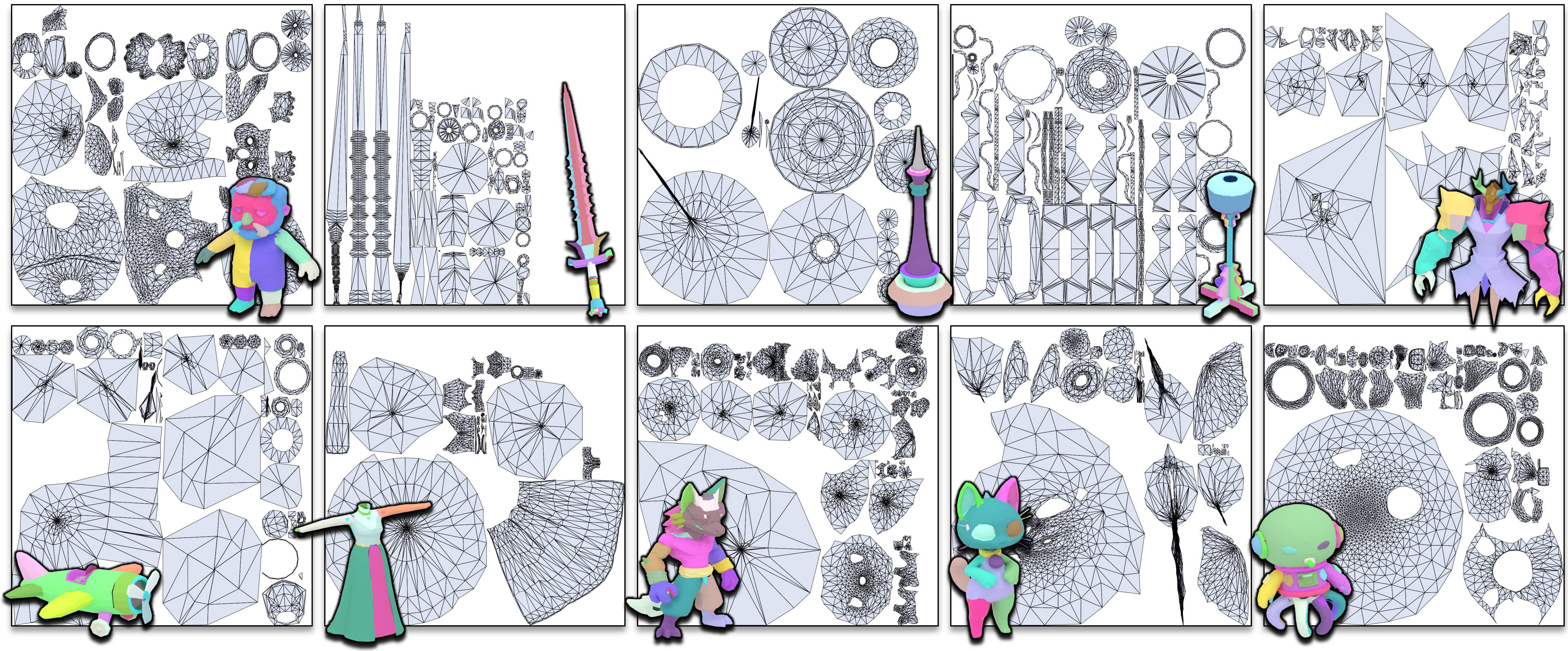 Strips as Tokens: Artist Mesh Generation with Native UV Segmentation